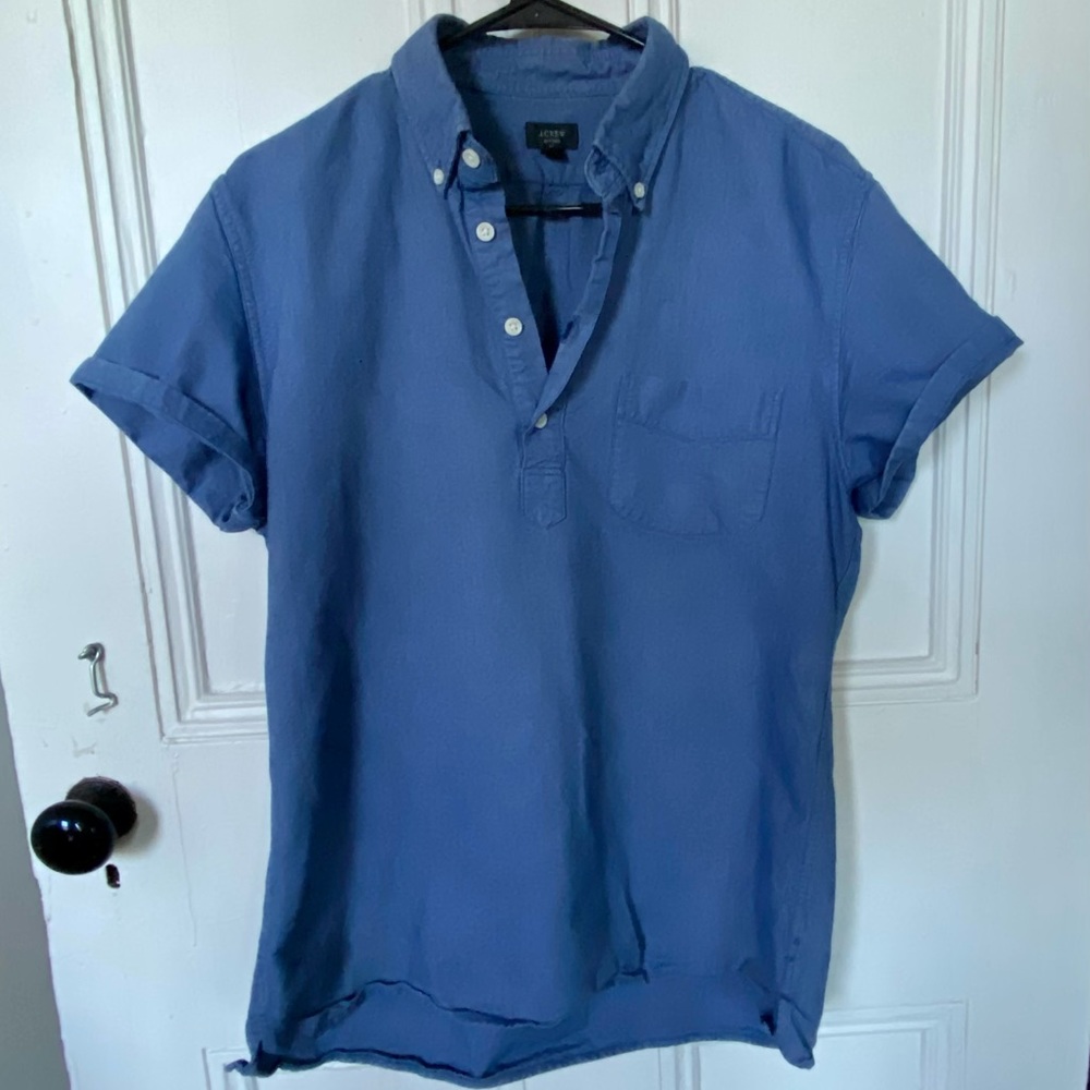 Men’s J. Crew Short Sleeve Oxford Shirt 👕